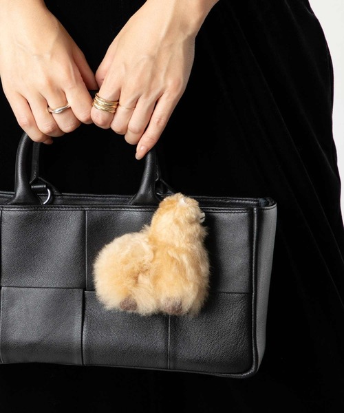 COSY(コージー)の「COSY Minimini Sheep コージー ミニミニシープ キーリング 羊 チャーム(チャーム・レディース・グレー系1/ベージュ系1/ホワイト系1・FREE)」の3枚目の写真
