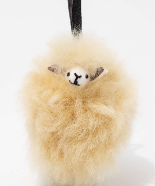 COSY(コージー)の「COSY Minimini Sheep コージー ミニミニシープ キーリング 羊 チャーム(チャーム・レディース・グレー系1/ベージュ系1/ホワイト系1・FREE)」の13枚目の写真
