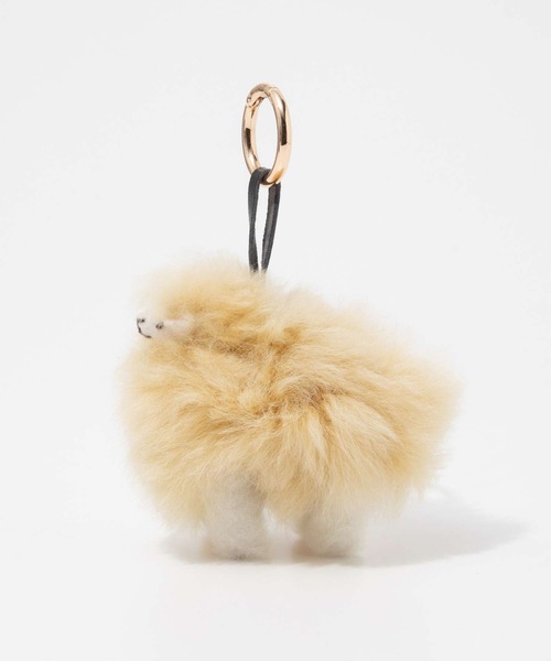 COSY(コージー)の「COSY Minimini Sheep コージー ミニミニシープ キーリング 羊 チャーム(チャーム・レディース・グレー系1/ベージュ系1/ホワイト系1・FREE)」の4枚目の写真