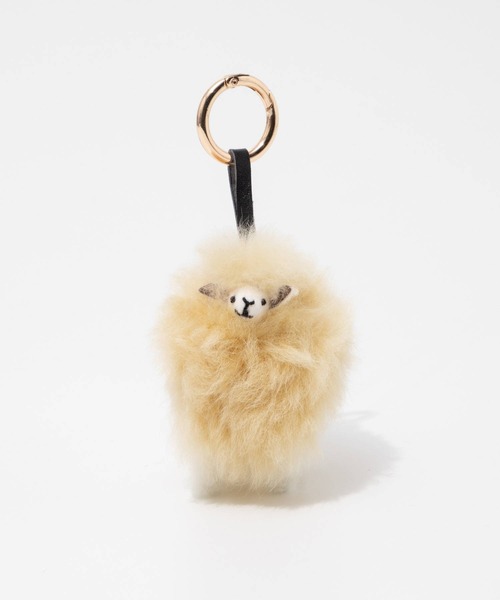 COSY(コージー)の「COSY Minimini Sheep コージー ミニミニシープ キーリング 羊 チャーム(チャーム・レディース・グレー系1/ベージュ系1/ホワイト系1・FREE)」の8枚目の写真