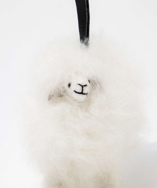 COSY(コージー)の「COSY Minimini Sheep コージー ミニミニシープ キーリング 羊 チャーム(チャーム・レディース・グレー系1/ベージュ系1/ホワイト系1・FREE)」の15枚目の写真