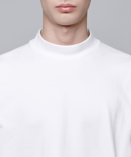 MUSINSA STANDARD（ムシンサスタンダード）の「ポンテモックネック長袖Tシャツ[ホワイト]（Tシャツ/カットソー・メンズ・その他・SMALL/MEDIUM/LARGE/X-LARGE/XX-LARGE/XXX-LARGE）」の5枚目の写真