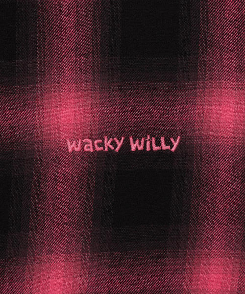 Wacky WiLLy(ワッキーウィリー)の「ダイングチェックシャツピンク(シャツ/ブラウス・レディース・その他・MEDIUM/LARGE/SMALL)」の5枚目の写真