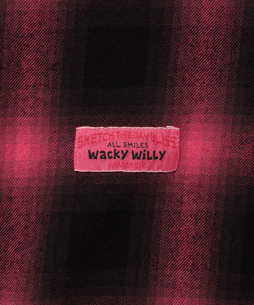 Wacky WiLLy(ワッキーウィリー)の「ダイングチェックシャツピンク(シャツ/ブラウス・レディース・その他・MEDIUM/LARGE/SMALL)」の8枚目の写真