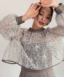 GIRL（ガール）の「オケージョンドレス パンツスタイル パンツドレス 結婚式 ドレス パーティードレス フォーマル 長袖 冬 2wayブラウス オールインワン セット お呼ばれ 二次会 成人式 同窓会 謝恩会《着用動画あり》（パンツドレス）」