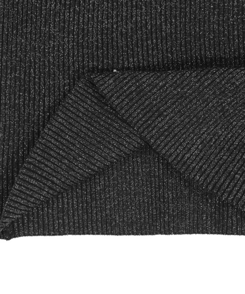 ANAP(アナップ)の「オープンデザイン メタル付きラメニット(ニット/セーター・レディース・ブラック/アイボリー/ネイビー・F)」の19枚目の写真