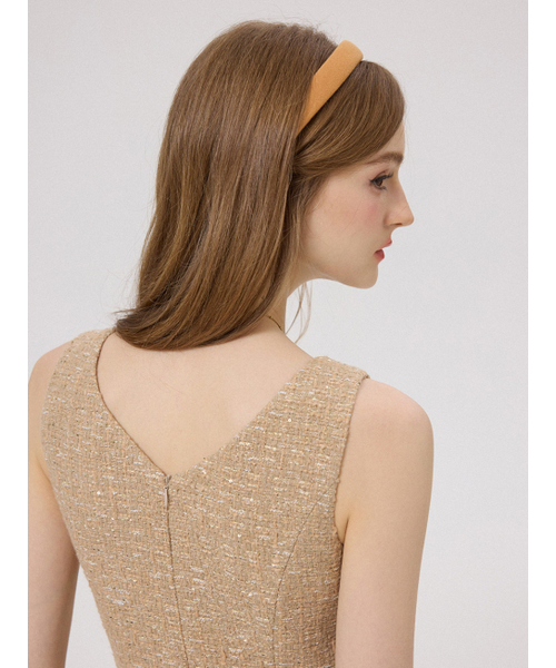 スプレンダー ツイード ミニワンピース