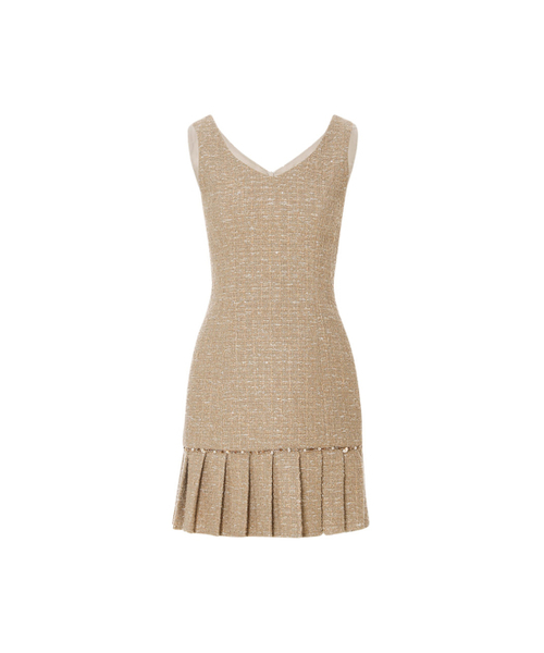 スプレンダー ツイード ミニワンピース