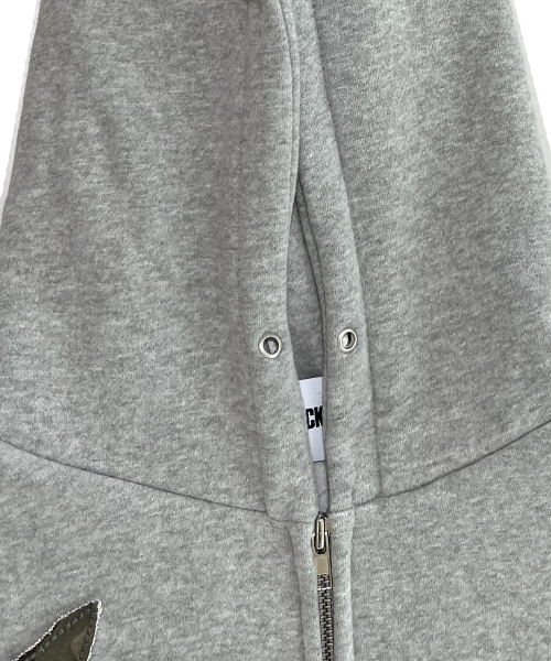 SK8ER ROCK(スケーターロック)の「Star Napping Sweat Hood Zip-Up ((melange gray))(パーカー・レディース・その他・FREE)」の3枚目の写真