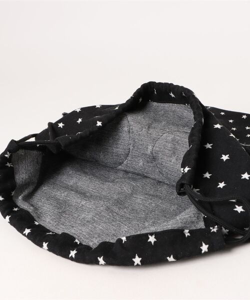 Never mind the XU / Chikashitsu+（ネバーマインド ザ エックスユー / チカシツプラス）の「【nmtc+】dot angel wing knapsack / 【エムティーシープラス】ドットエンジェルウィングナップサック（バックパック/リュック・レディース・ブラック/グレー/ホワイト・ONE SIZE）」の17枚目の写真