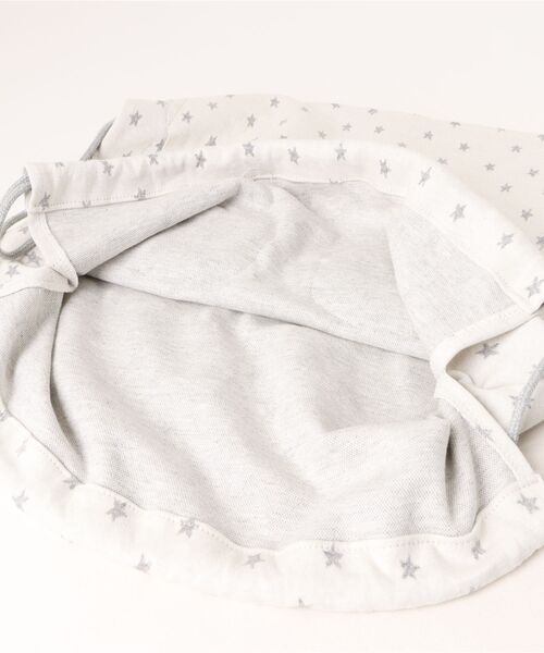 Never mind the XU / Chikashitsu+（ネバーマインド ザ エックスユー / チカシツプラス）の「【nmtc+】dot angel wing knapsack / 【エムティーシープラス】ドットエンジェルウィングナップサック（バックパック/リュック・レディース・ブラック/グレー/ホワイト・ONE SIZE）」の15枚目の写真