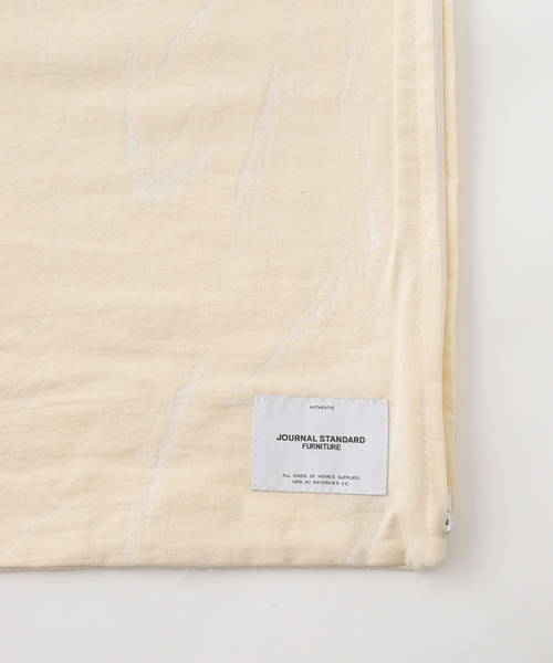 journal standard Furniture （ジャーナルスタンダードファニチャー）の「SWAY DUVET COVER D　掛け布団カバー ダブル（寝具・レディース・ベージュ・FREE）」の5枚目の写真