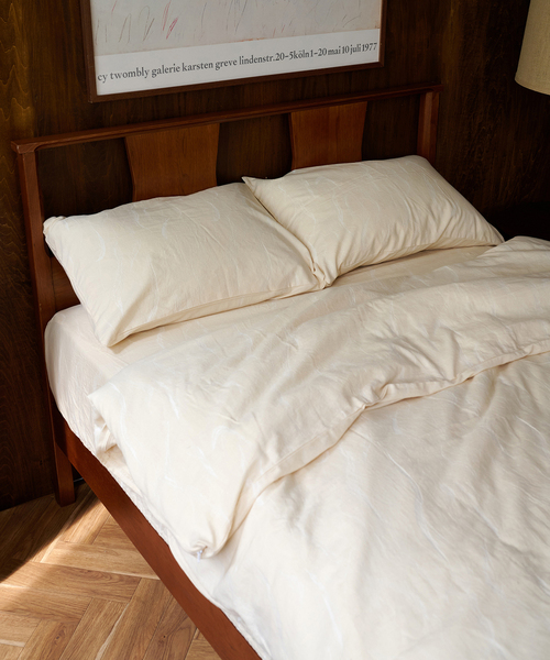 journal standard Furniture （ジャーナルスタンダードファニチャー）の「SWAY DUVET COVER D　掛け布団カバー ダブル（寝具・レディース・ベージュ・FREE）」の10枚目の写真