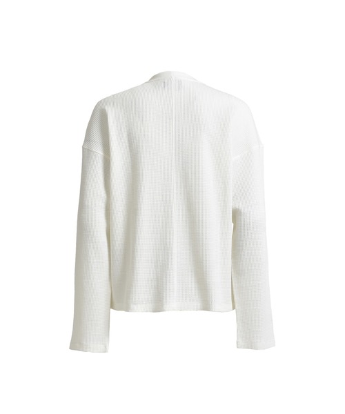 BREATH(ブレス)の「NEWRICH WAFFLE LS TEE(Tシャツ/カットソー・メンズ・ブラック/ホワイト・X-LARGE/LARGE/XX-LARGE)」の3枚目の写真