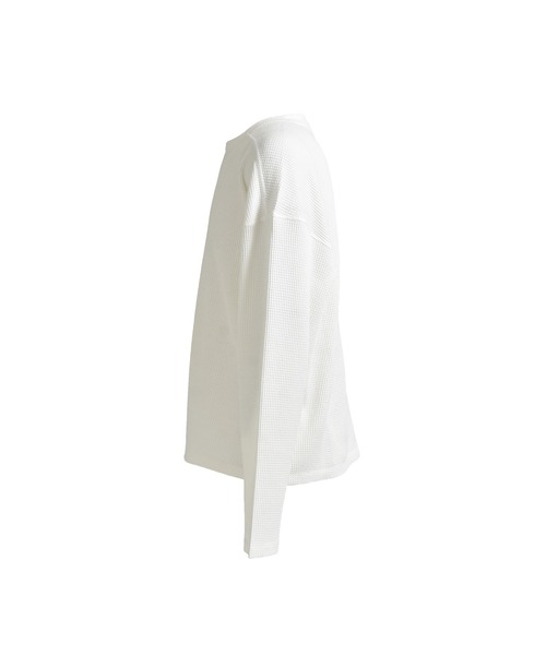 BREATH(ブレス)の「NEWRICH WAFFLE LS TEE(Tシャツ/カットソー・メンズ・ブラック/ホワイト・X-LARGE/LARGE/XX-LARGE)」の4枚目の写真