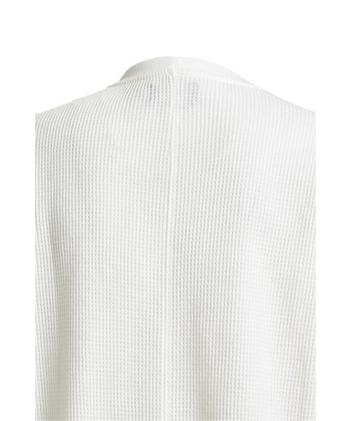 BREATH(ブレス)の「NEWRICH WAFFLE LS TEE(Tシャツ/カットソー・メンズ・ブラック/ホワイト・X-LARGE/LARGE/XX-LARGE)」の6枚目の写真