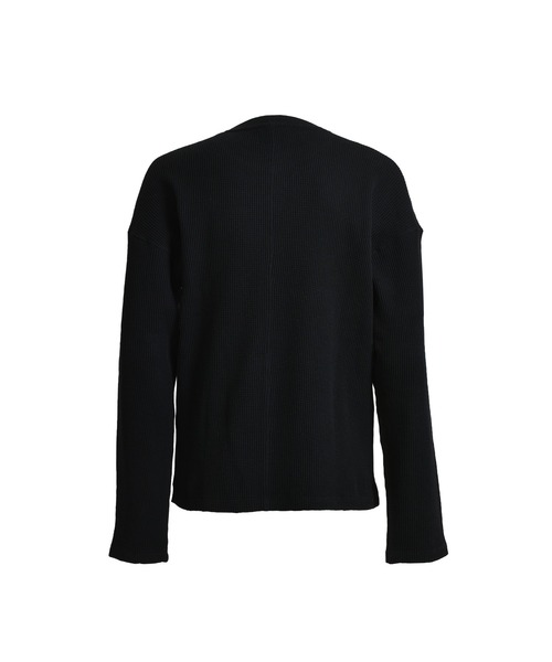 BREATH(ブレス)の「NEWRICH WAFFLE LS TEE(Tシャツ/カットソー・メンズ・ブラック/ホワイト・X-LARGE/LARGE/XX-LARGE)」の7枚目の写真