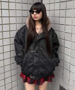 ALPACA FISHERMAN COAT（ダッフルコート）｜markaware（マーカウェア