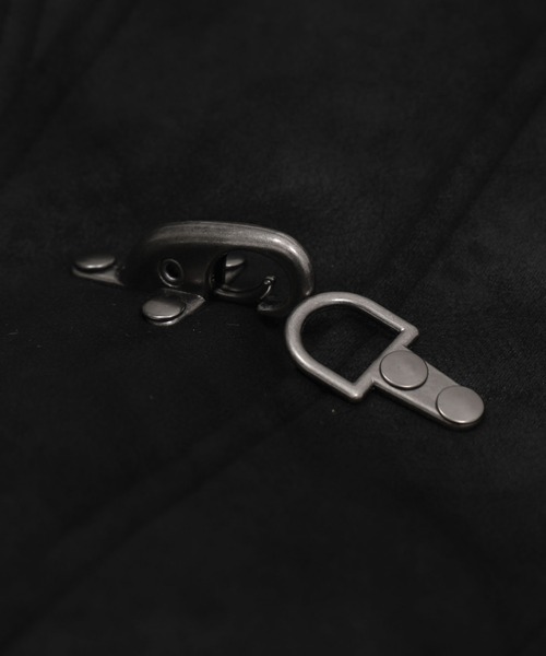 Figments（フィグメンツ）の「N2Bコーティングブルゾン（ミリタリージャケット・レディース・ブラック・FREE）」の8枚目の写真