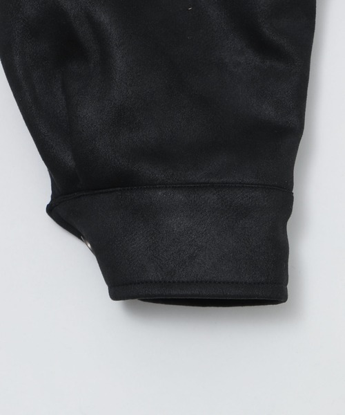 Figments（フィグメンツ）の「N2Bコーティングブルゾン（ミリタリージャケット・レディース・ブラック・FREE）」の9枚目の写真