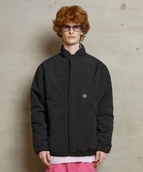 UNALLOYED(アナロイド)の「リバーシブルフリースジャケット / ブラック(その他アウター・メンズ・その他・LARGE/SMALL)」の2枚目の写真