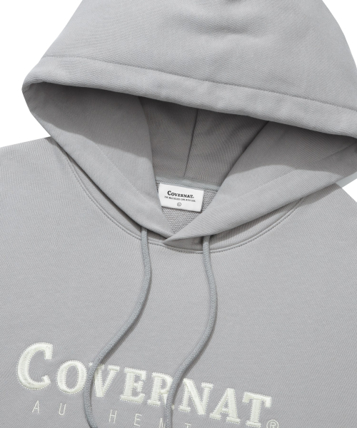 COVERNAT(カバーナット)の「アセンティックロゴフードパーカーグレー(パーカー・レディース・その他・SMALL/X-SMALL/MEDIUM/LARGE/X-LARGE/XX-LARGE)」の7枚目の写真