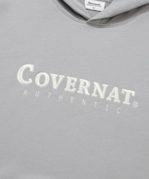 COVERNAT(カバーナット)の「アセンティックロゴフードパーカーグレー(パーカー・レディース・その他・SMALL/X-SMALL/MEDIUM/LARGE/X-LARGE/XX-LARGE)」の10枚目の写真