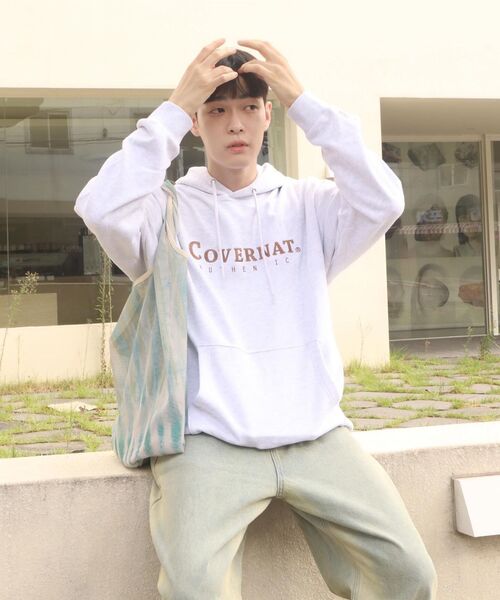 COVERNAT(カバーナット)の「アセンティックロゴフードパーカーグレー(パーカー・レディース・その他・SMALL/X-SMALL/MEDIUM/LARGE/X-LARGE/XX-LARGE)」の5枚目の写真
