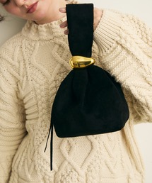 Lunea | サイドジップスウェードミニバッグ(ハンドバッグ)