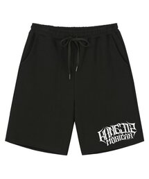 KSPB0034 カンレタリングショートパンツ ブラック