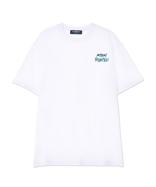 ASTRAL PROJECTION(アストラルプロジェクション)の「オーシャングラフィティレタリングスーピマコットンラウンドネック半袖Tシャツ_ホワイト(Tシャツ/カットソー・メンズ・その他・X-LARGE/XX-LARGE/LARGE)」の2枚目の写真