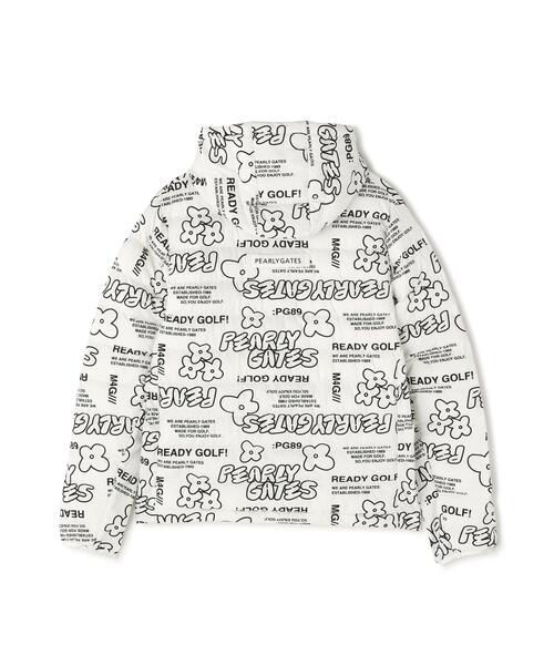 PEARLY GATES（パーリーゲイツ）の「【PEARLY GATES】NyストレッチBIGリップストップ中綿フーディブルゾン ＜ストリート花柄＞（ブルゾン・メンズ・ホワイト系その他・MEDIUM/LARGE/X-LARGE/XX-LARGE）」の13枚目の写真