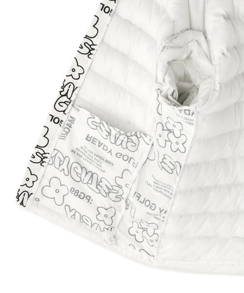 PEARLY GATES（パーリーゲイツ）の「【PEARLY GATES】NyストレッチBIGリップストップ中綿フーディブルゾン ＜ストリート花柄＞（ブルゾン・メンズ・ホワイト系その他・MEDIUM/LARGE/X-LARGE/XX-LARGE）」の11枚目の写真