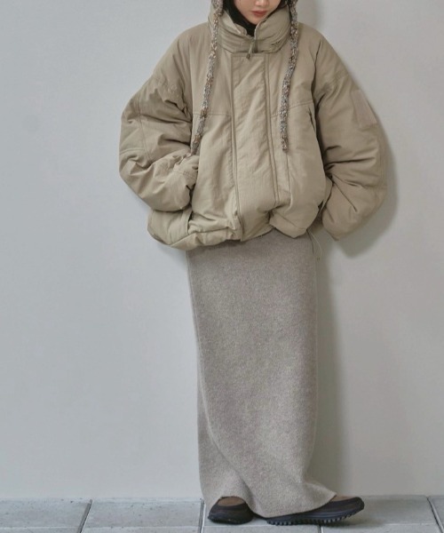 TODAYFUL（トゥデイフル）の「[TODAYFUL/トゥデイフル] モンスターダウンジャケット（ダウンジャケット/コート・レディース・ブラック/オリーブ・36）」の20枚目の写真