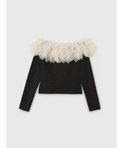 チュールオフショルニット（ニット/セーター）｜EIMY ISTOIRE