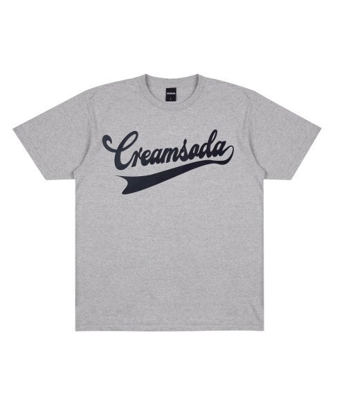 CREAM SODA LAB（クリームソーダラボ）の「アセンティックロゴ半袖Tシャツグレー黒（Tシャツ/カットソー・メンズ・その他・MEDIUM/LARGE/X-LARGE/XX-LARGE）」の2枚目の写真