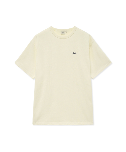 YALE（イェール）の「[2PACK]ヘビーウェイトスネルロゴ半袖Tシャツ_ホワイト/イエロー（Tシャツ/カットソー・レディース・その他・MEDIUM/LARGE/X-LARGE）」の2枚目の写真