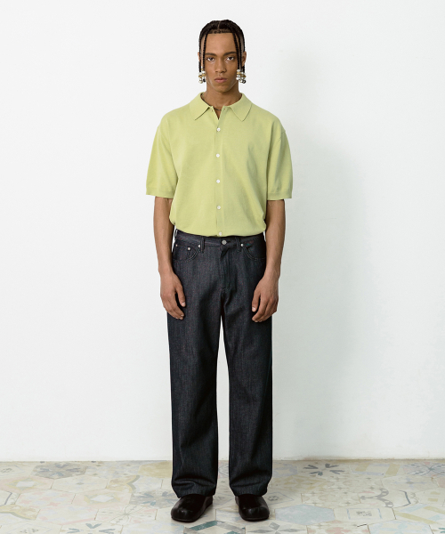 SHIRTER(シャーター)の「SECOND EDITION DENIM PANTS (INDIGO)(デニムパンツ・メンズ・その他・LARGE/SMALL)」の3枚目の写真