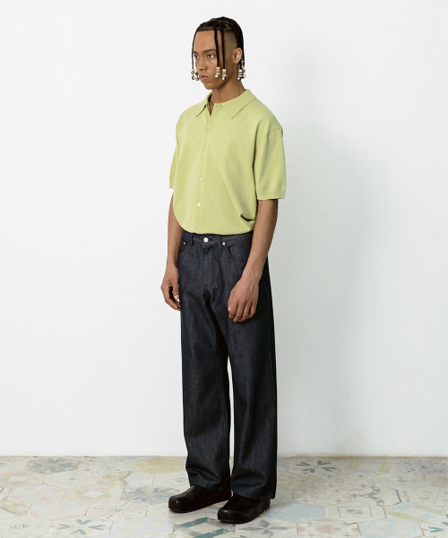 SHIRTER(シャーター)の「SECOND EDITION DENIM PANTS (INDIGO)(デニムパンツ・メンズ・その他・LARGE/SMALL)」の4枚目の写真