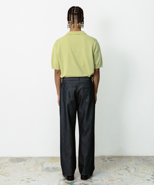 SHIRTER(シャーター)の「SECOND EDITION DENIM PANTS (INDIGO)(デニムパンツ・メンズ・その他・LARGE/SMALL)」の5枚目の写真