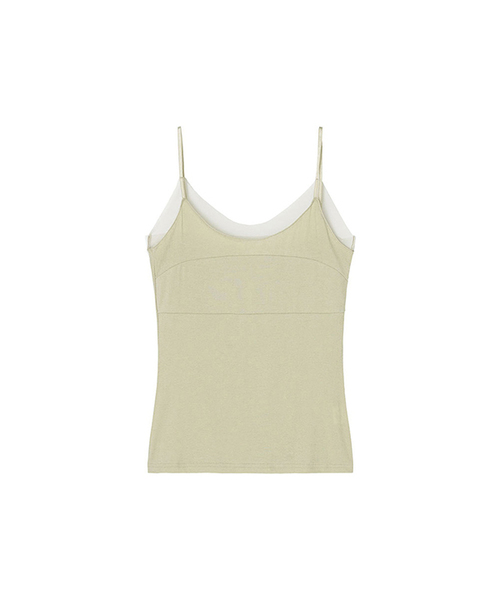 MAYVERU(メイバーユー)の「Flori Sleeveless T-Shirt _ Mint(Tシャツ/カットソー・レディース・ミント・FREE)」の1枚目の写真