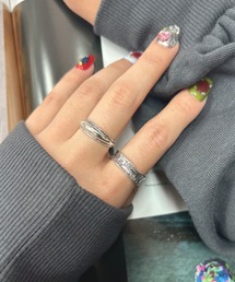 WARAIJOGO（ワライジョウゴ）の「リング2点セット(RO)（リング）」