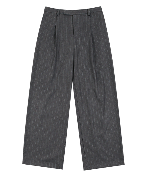 PRAIRIE(KR)(プレーリー)の「ストライプワイドスラックス(グレー)(スラックス・メンズ・その他・SMALL/MEDIUM/LARGE)」の22枚目の写真