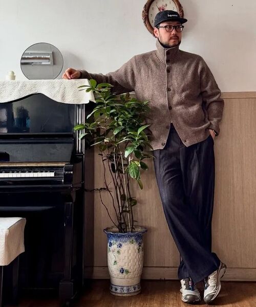 PRAIRIE(KR)(プレーリー)の「ストライプワイドスラックス(グレー)(スラックス・メンズ・その他・SMALL/MEDIUM/LARGE)」の15枚目の写真