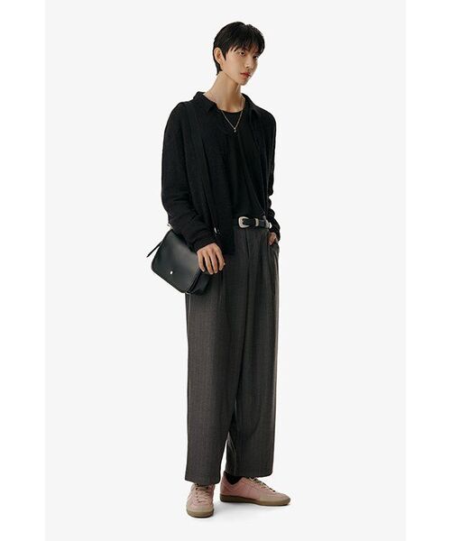 PRAIRIE(KR)(プレーリー)の「ストライプワイドスラックス(グレー)(スラックス・メンズ・その他・SMALL/MEDIUM/LARGE)」の17枚目の写真