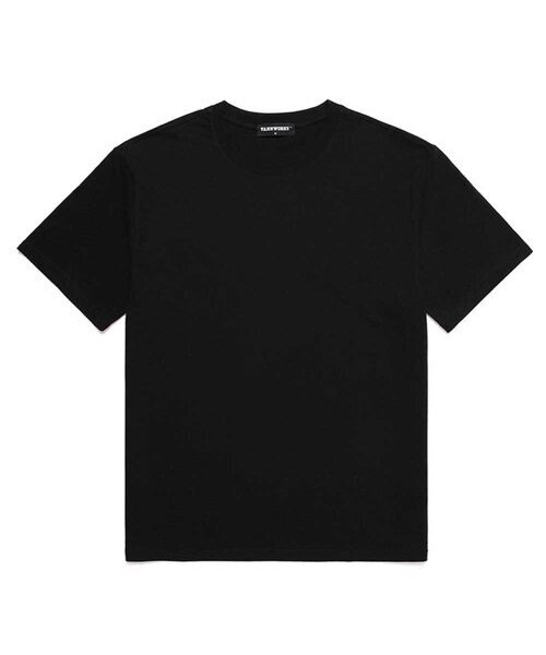 VANNWORKS（バンワークス）の「RAINBOW LOGO オーバーサイズ 半袖Tシャツ (VS0092) ブラック（Tシャツ/カットソー・レディース・その他・MEDIUM/SMALL/X-LARGE/XX-LARGE/LARGE）」の2枚目の写真