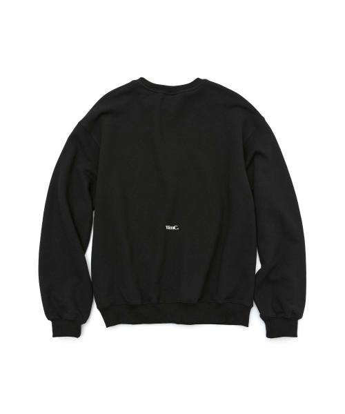 WMC（ダブリューエムシー）の「トロピカルフォントスウェット_BLACK（スウェット・メンズ・ブラック・MEDIUM/LARGE/X-LARGE）」の2枚目の写真