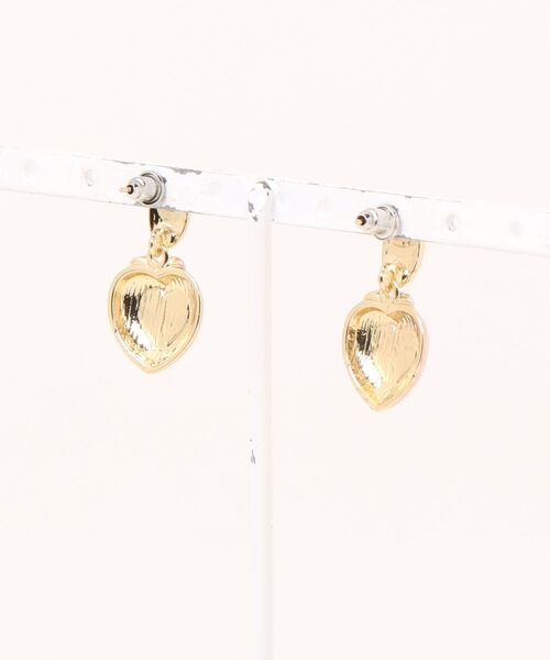 tone（トーン）の「【88eighty-eight】ピンクハートピーチCUTEピアス【import】(MA)（ピアス（両耳用）・レディース・ピンク・FREE）」の5枚目の写真