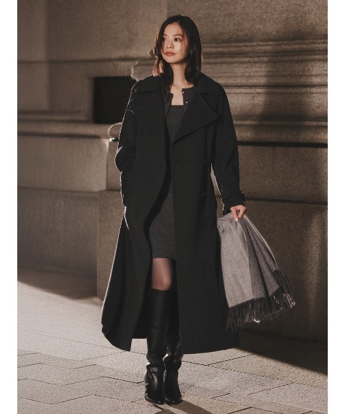 anuans（アニュアンス）の「ヤクウールニットセット（セットアップ・レディース・グレー/カーキブラウン/ブラック・MEDIUM/SMALL）」の10枚目の写真