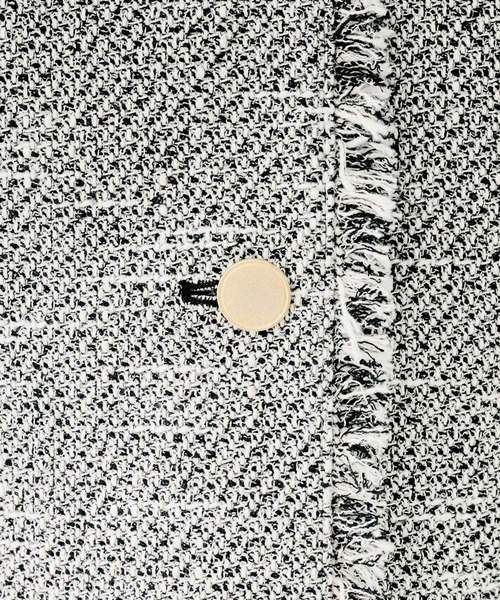 UNTITLED（アンタイトル）の「【オンオフ使える】スラブツイード ジレ（ベスト・レディース・ブラック系3/ネイビー系3/ベージュ系その他6・48/44/04/02/00/50）」の21枚目の写真